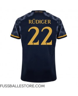 Günstige Real Madrid Antonio Rudiger #22 Auswärtstrikot 2023-24 Kurzarm